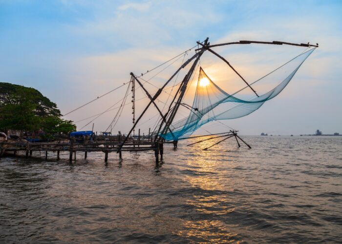Kerala Chinese Fishing Nets in Cochin