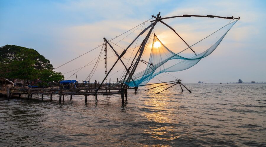 Kerala Chinese Fishing Nets in Cochin